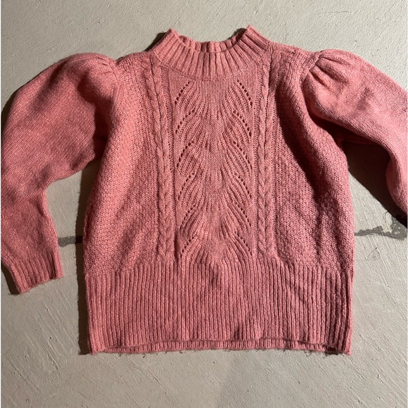 Pink knit sweater - Picture 1 of 2
